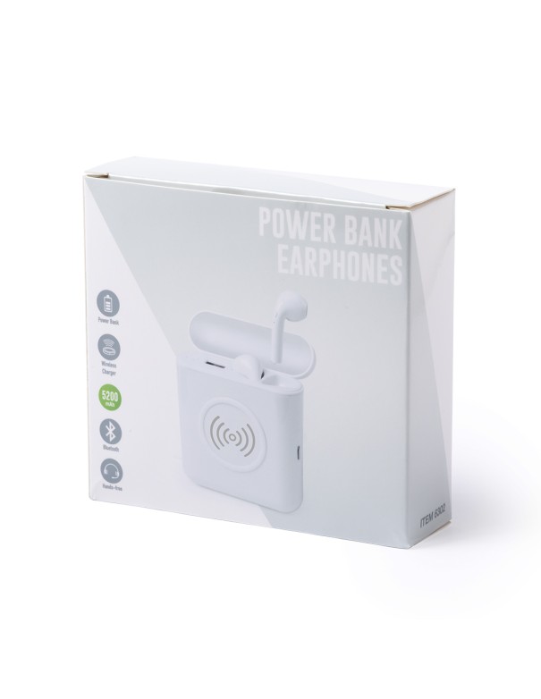 Auriculares Power Bank
