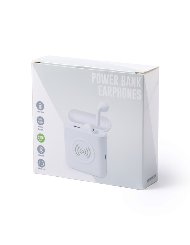 Auriculares Power Bank