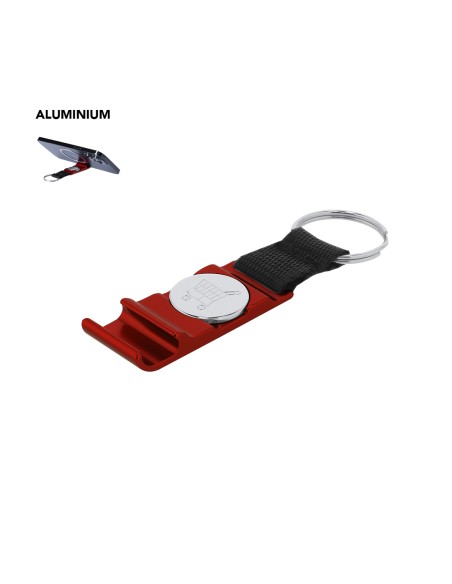 Llavero Moneda Soporte