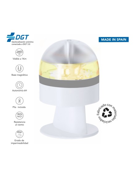 Luz Emergencia V16 Geolocalizada