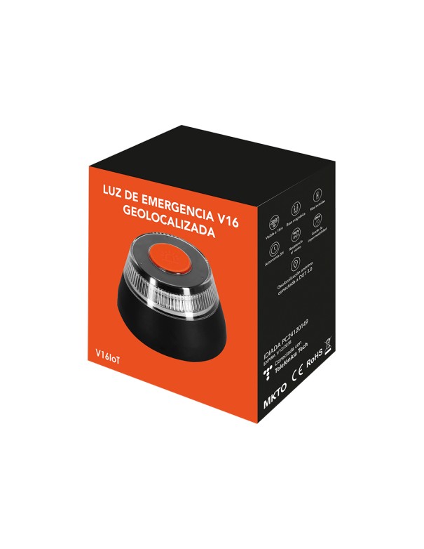Luz Emergencia V16 Geolocalizada