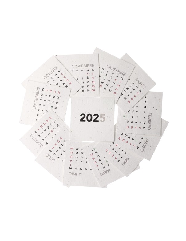 Calendario Sobremesa Semilla
